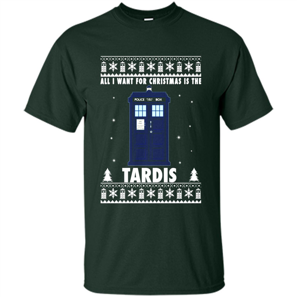All I Want For Christmas Is The Tardis Ugly PINGPONG