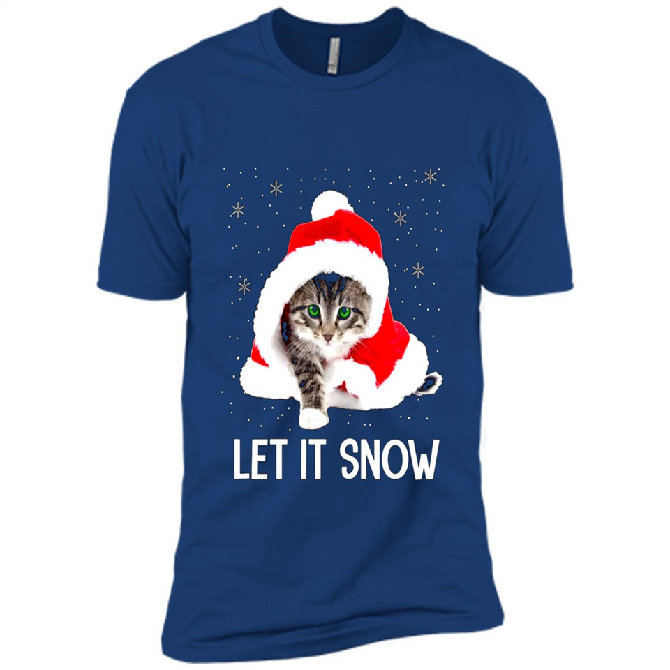 Let It Snow Cat Christmas sweater PINGPONG