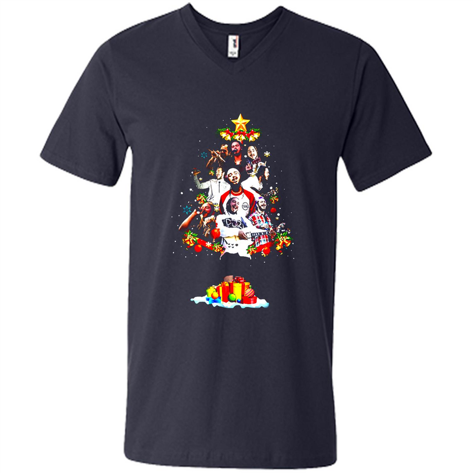 Christmas Post Noel Malone Tree shirt Gift For Christmas - Men's V-Neck