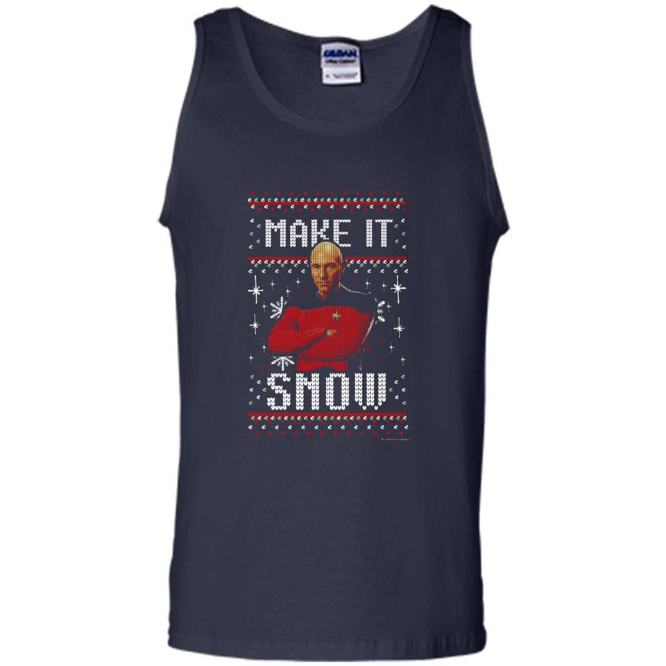 Make It Snow Jean-Luc Picard Star Trek PINGPONG