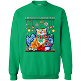 Meowy Christmas Ugly Funny Cats Lover PINGPONG