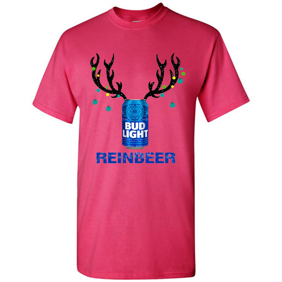Bud Light Reinbeer Funny Beer Reindeer Christmas Sweatshirt - Shirt