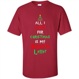 All I want for Christmas is my letter sweater PINGPONG