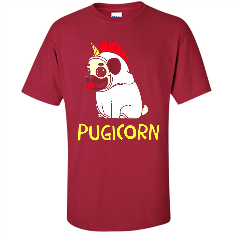 Pugicorn Pug Unicorn Funny Shirt PINGPONG - Shirt