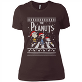 Snoopy Peanuts Ugly Christmas - Ladies' Boyfriend T-Shirt