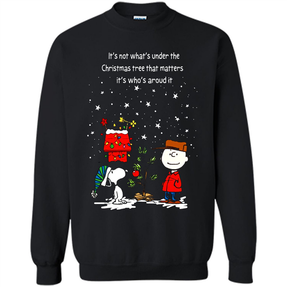 It’s Not What’s Under The Christmas Tree Snoopy Charlie Brown PING PONG