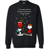It’s Not What’s Under The Christmas Tree Snoopy Charlie Brown PING PONG