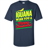 Iguana Wish You A Merry Christmas Animal - Shirt