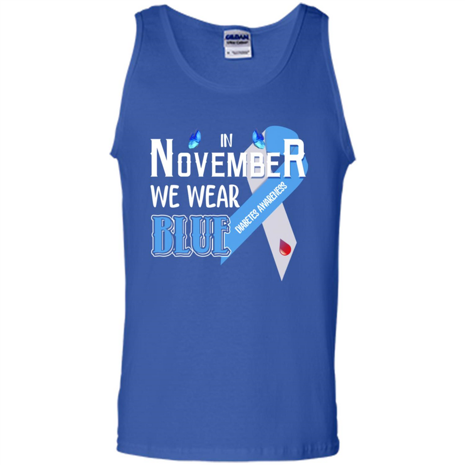 November We Wear Blue Diabetes Awareness