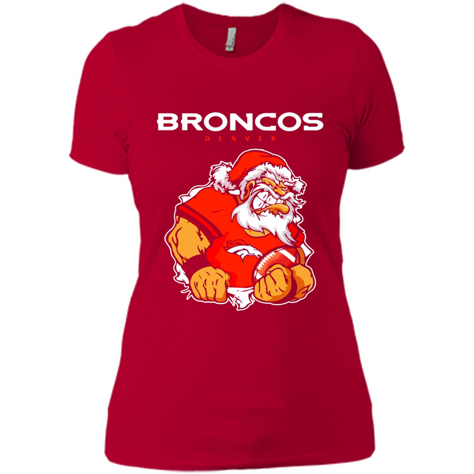 Grumpy Santa Claus Broncos Denver Football Team PINGPONG