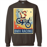 bmx racing dabbing Santa Christmas