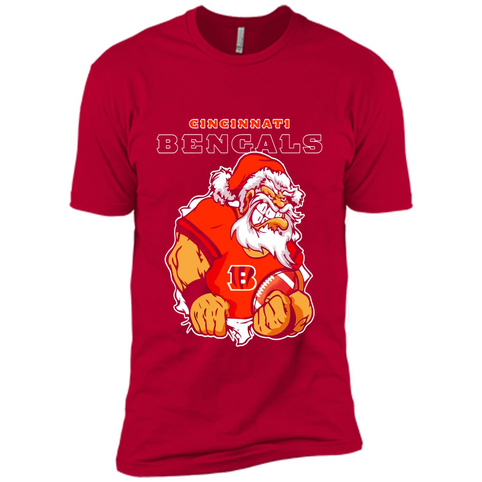 Grumpy Santa Claus Cincinnati Bengals Football Team PINGPONG