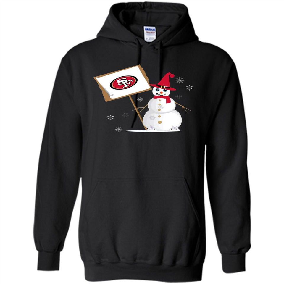 San Francisco 49ers Snowman Funny