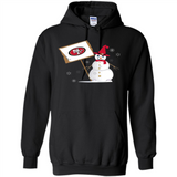 San Francisco 49ers Snowman Funny