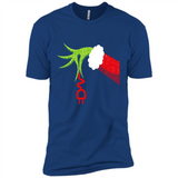 Funny Grinch Hand Holding Electrician Ornament Christmas PING PONG