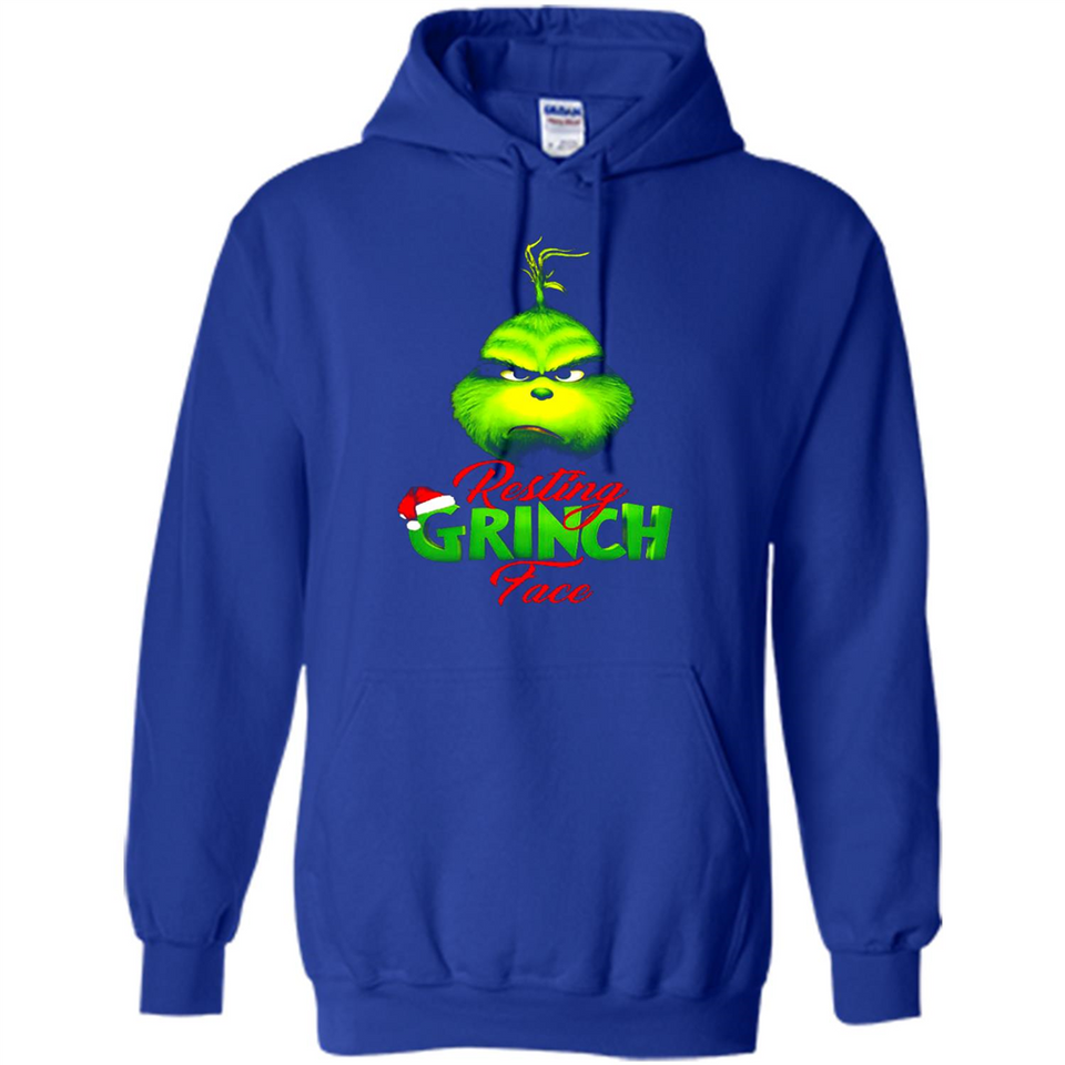 Resting Grinch Face Shirt PINGPONG - Hoodie