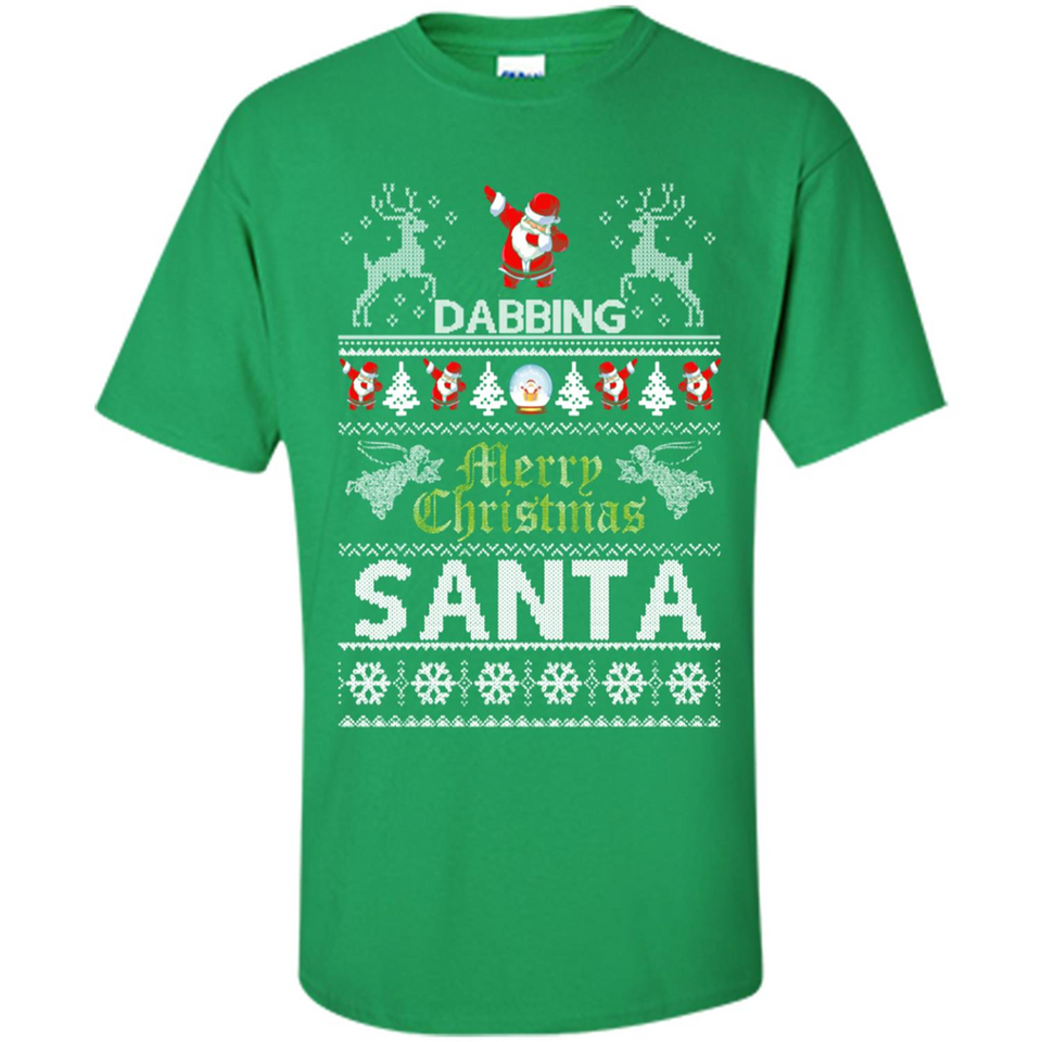 Dabbing Santa Ugly Christmas - Shirt