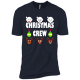 Christmas Crew Gifts Santa Elves Reindeer - Premium Short Sleeve T-Shirt