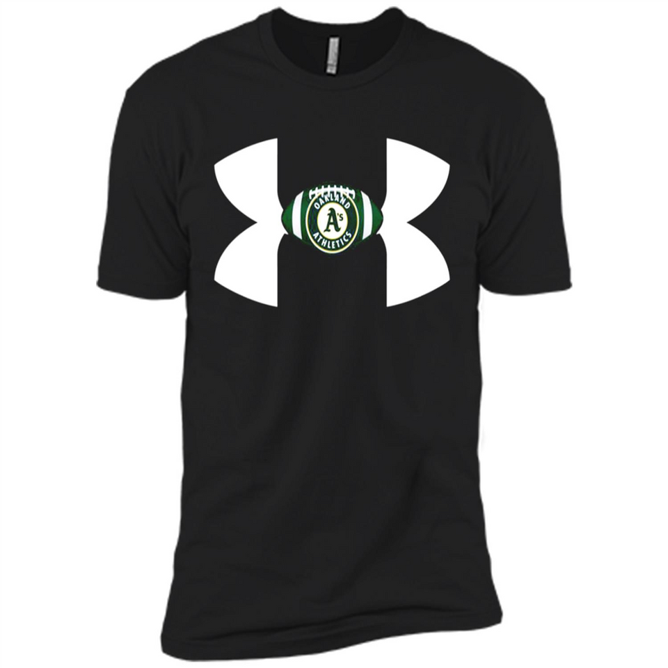 Oakland Athletics Under Armour Logo - Premium Short Sleeve T-Shirt