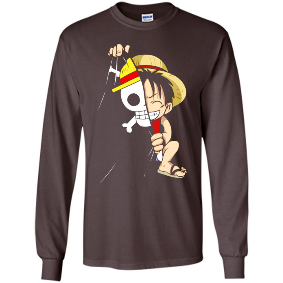 Luffy Flag One Piece - Long Sleeve T-Shirt
