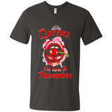 Queens Are Born In November T-Shirt Sexy Lips