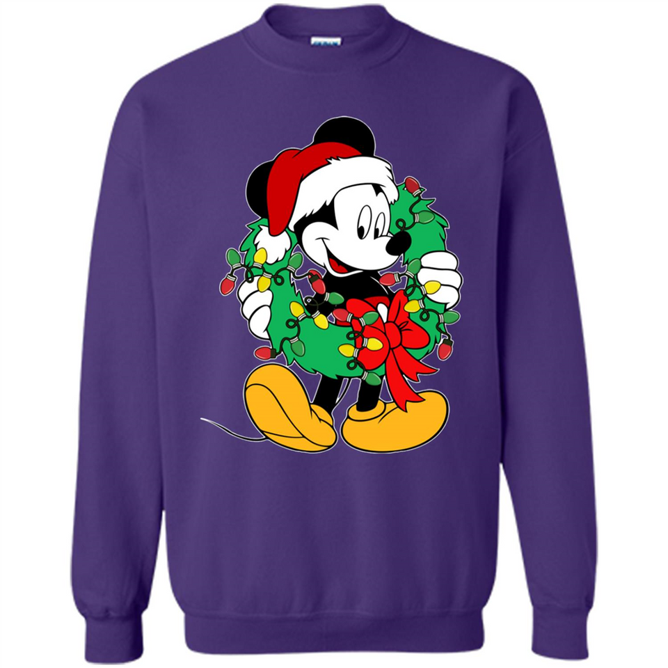 Mickey Mouse Merry Christmas Disney Sweatshirt - Sweatshirt