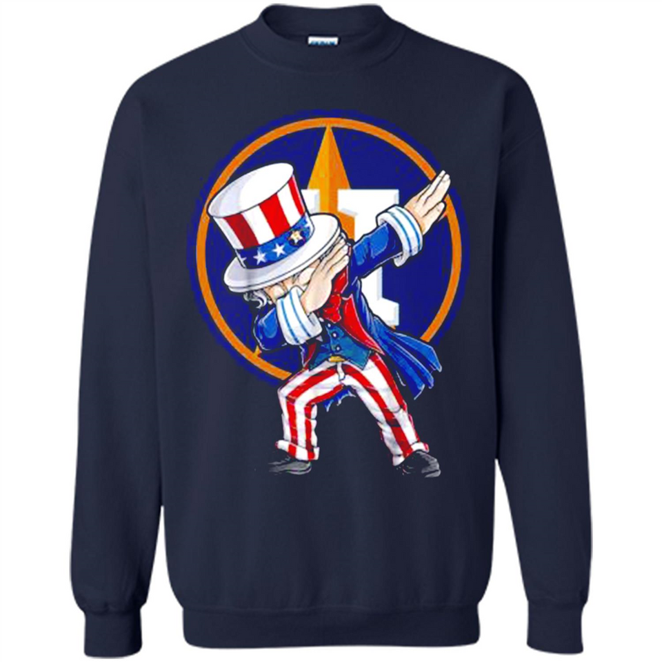 MLB HOUSTON ASTROS UNCLE SAM DABBING INDEPENDENCE DAY