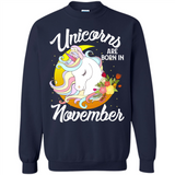 Unicorns Are Born In November Magical Rainbow