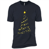 Modern Christmas Tree Light Led Merry Xmas Mug PINGPONG - Premium Short Sleeve T-Shirt