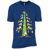 Tractor Car Christmas Tree T-shirt For Drivers