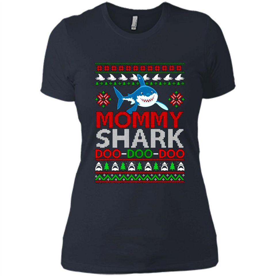 Mommy shark Doo Doo Doo Christmas sweatshirt PINGPONG