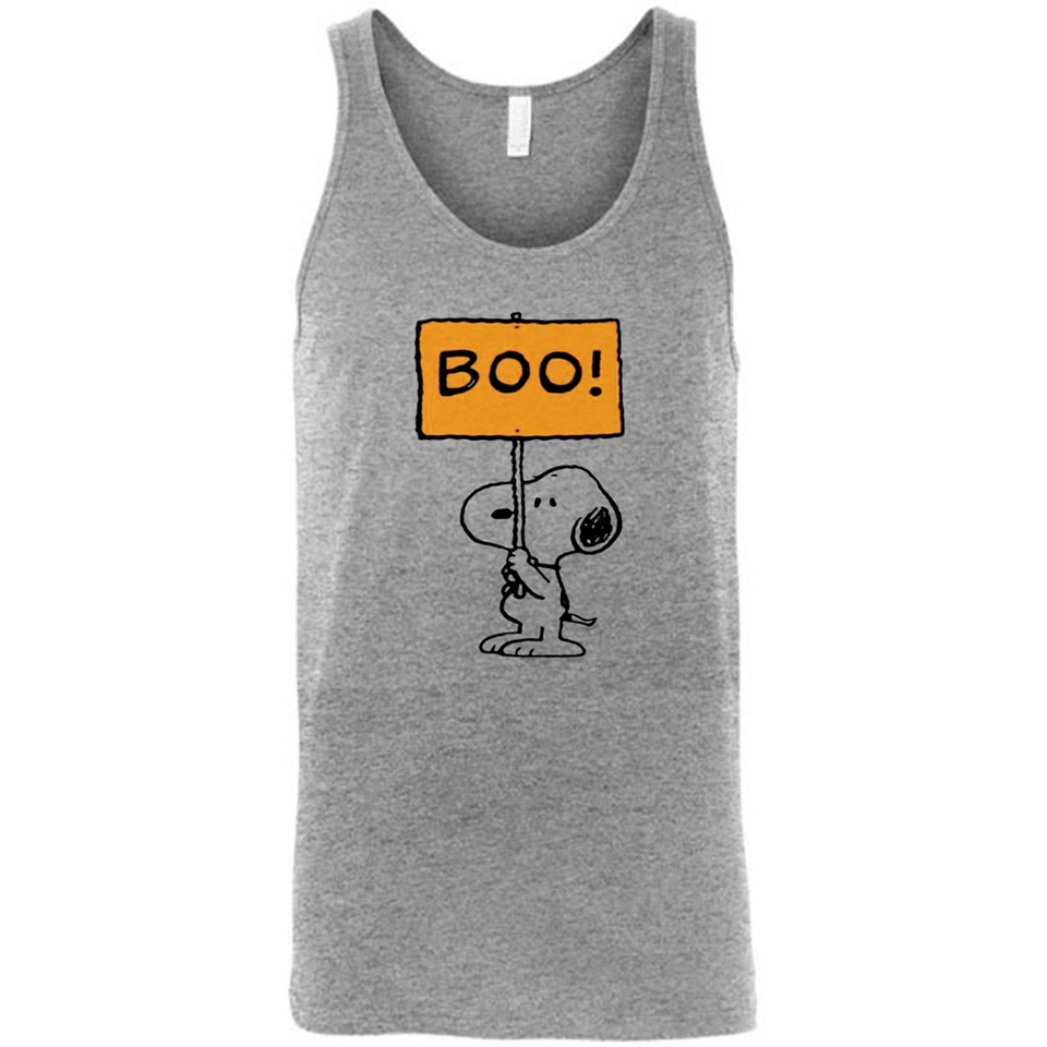 Halloween Snoopy Boo - Canvas Unisex Tank