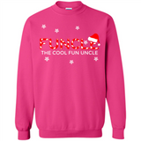 Mens Christmas Funcle The Cool Fun Uncle Definition Xmas - Sweatshirt
