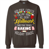 Holiday Lights Falling Snow Hot Cocoa Hallmark Christmas movie