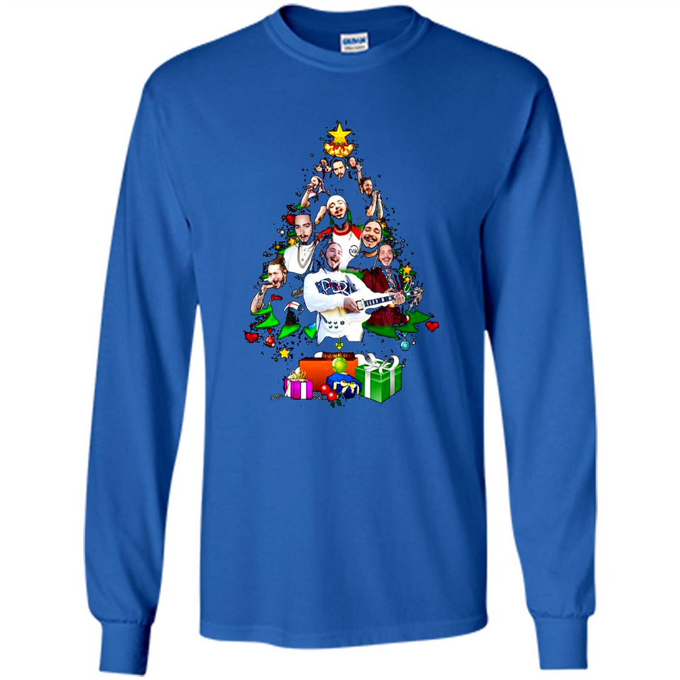Post Malone Christmas Tree Sweater PINGPONG