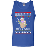 Mrs Slothy Christmas - Tank Top