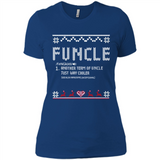 Mens Christmas Funcle Definition - Ladies' Boyfriend T-Shirt