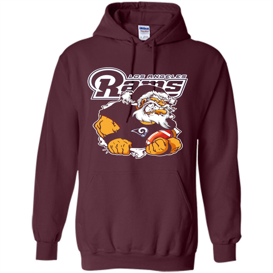 Grumpy Santa Claus Los Angeles Rams Football Team PINGPONG