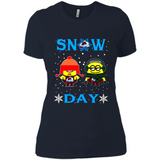 Snow Day Shirt For Colorado Avalanche Vs Minion Fans pingpong