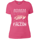 All I Want For Christmas Is The Millennium Falcon ugly PINGPONG