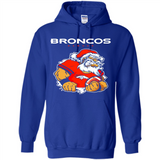 Grumpy Santa Claus Broncos Denver Football Team PINGPONG