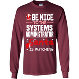 Administrator system Santa - Long Sleeve T-Shirt
