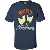 Christmas Chicken Vintage Shirt Funny Santa Hen Farmer Lover - Shirt
