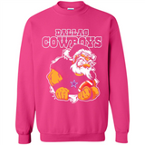 Grumpy Santa Claus Dallas Cowboys Football Team PINGPONG