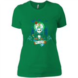 Boston Celtics Halloween The Nightmare Before Christmas - Ladies' Boyfriend T-Shirt