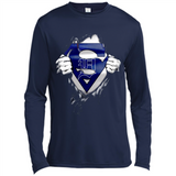 Detroit Tigers And Superman Fans - Canvas Long Sleeve T-Shirt
