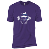 Charlotte Hornets And Superman Fans - Premium Short Sleeve T-Shirt