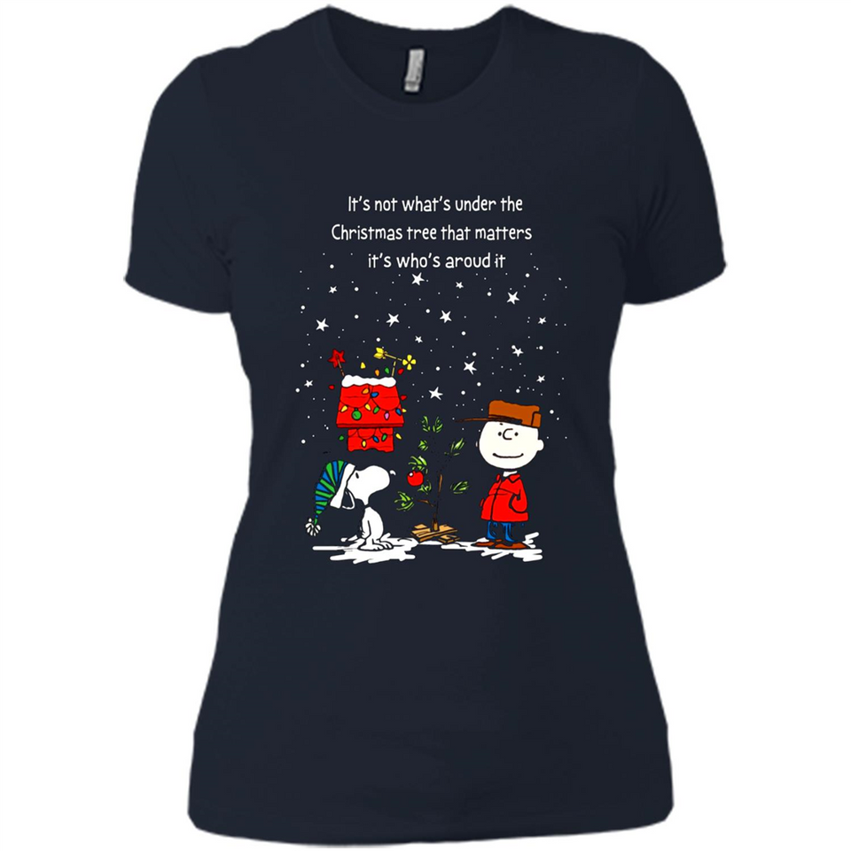 It’s Not What’s Under The Christmas Tree Snoopy Charlie Brown PING PONG