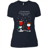 It’s Not What’s Under The Christmas Tree Snoopy Charlie Brown PING PONG