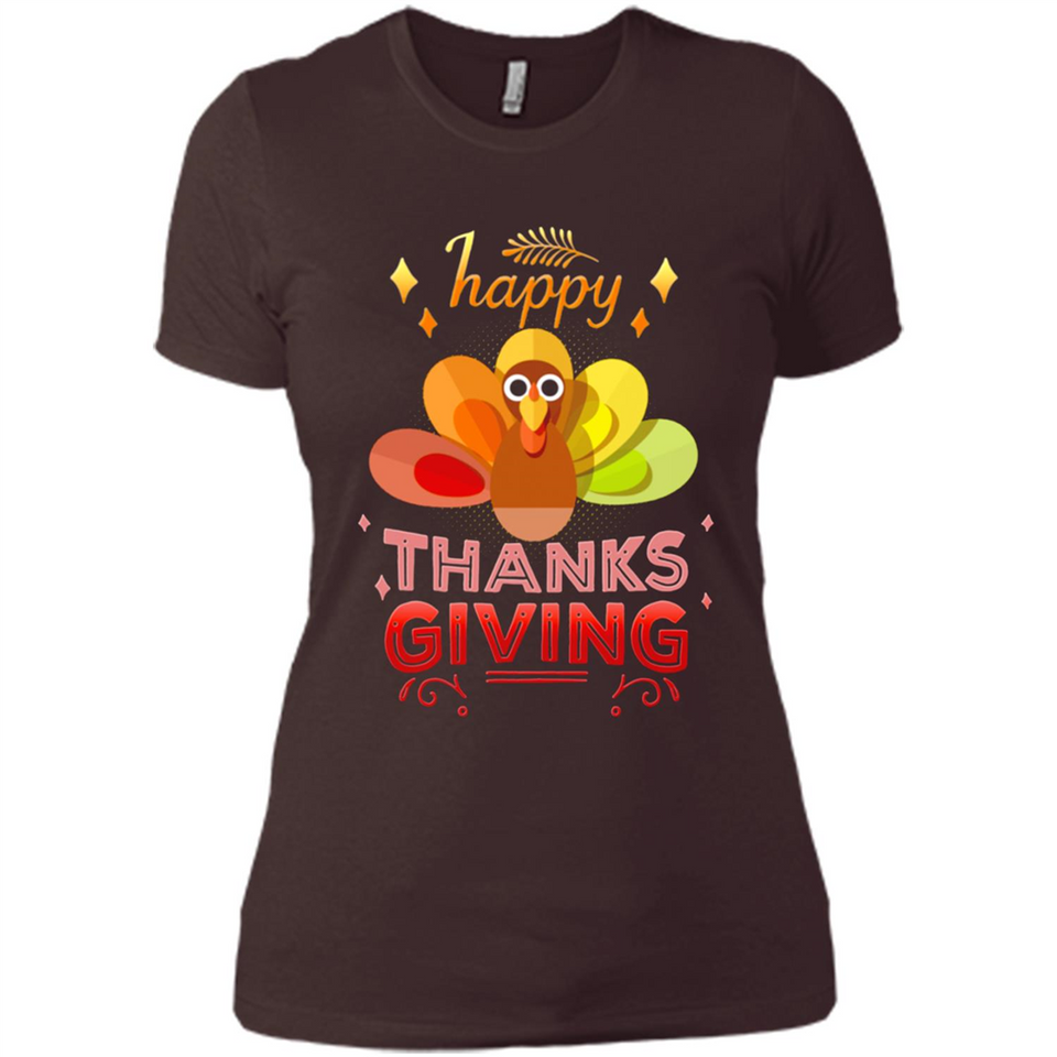 Happy Thanksgiving Turkey Day Colorful Cute